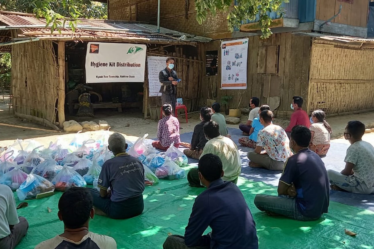 Sens de promotion de l'hygiène - Birmanie © TGH