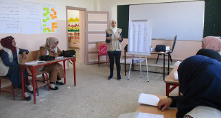 Teacher training in Zamaniyeh School
